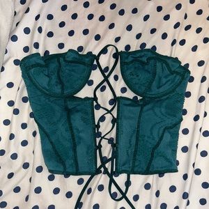 green urban corset
